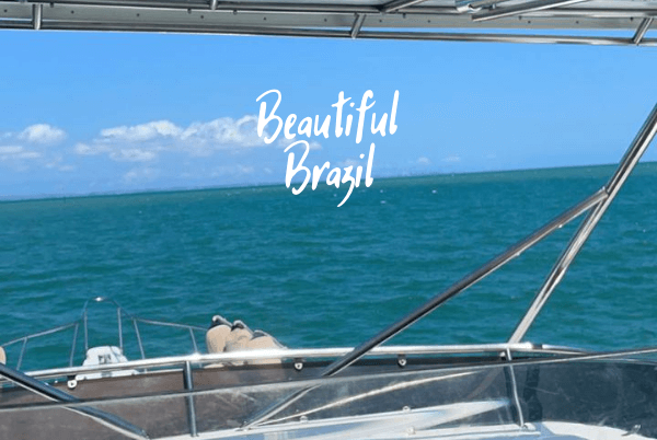 Brazil with boat view