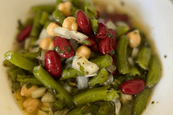 three bean salad